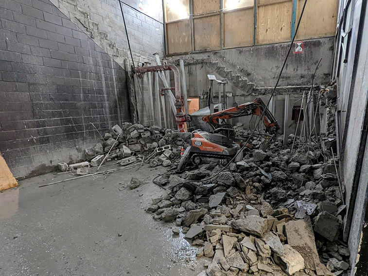 Robotic Demolition