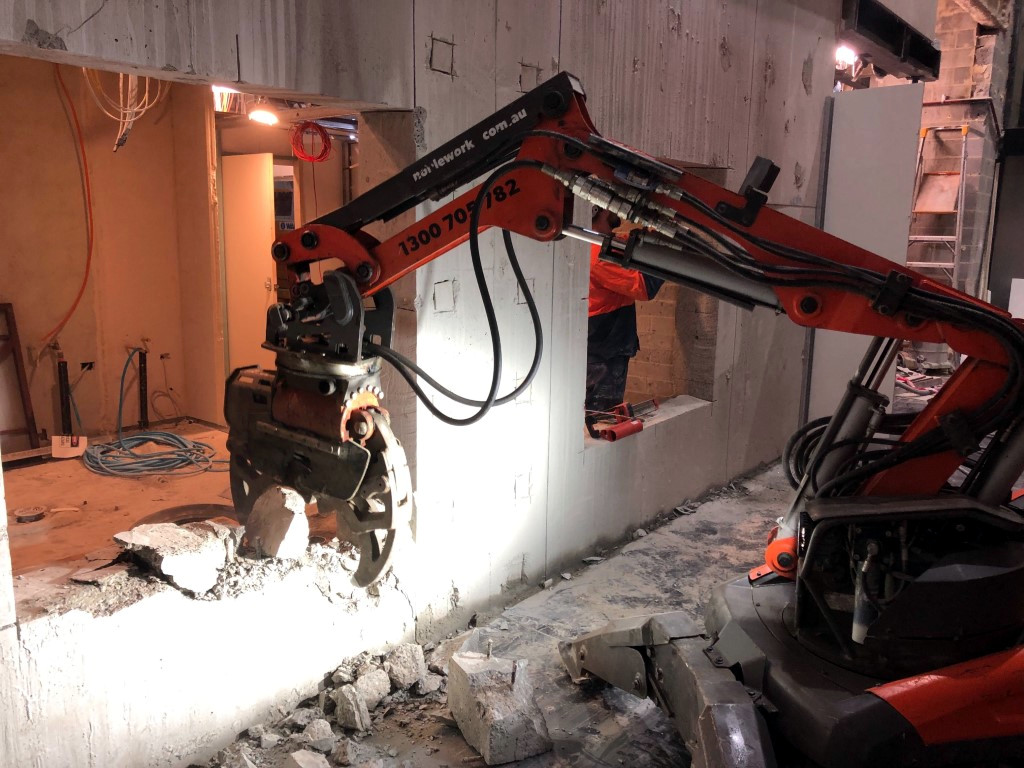 Robotic Demolition